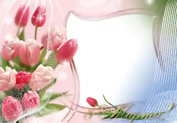 ကဏ္ဍမှ ဓာတ်ပုံအထူးပြုလုပ်ချက် အမျိုးသမီးများနေ့ ကတ်များ № 4680. ဖရိန်ပေါ်ရှိ စာသား: မတ်လ ၈ ရက်